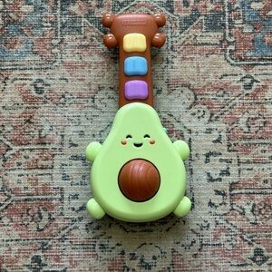 Skip Hop Avocado 🥑 Guitar 🎸 Infant Learning Toy Works!